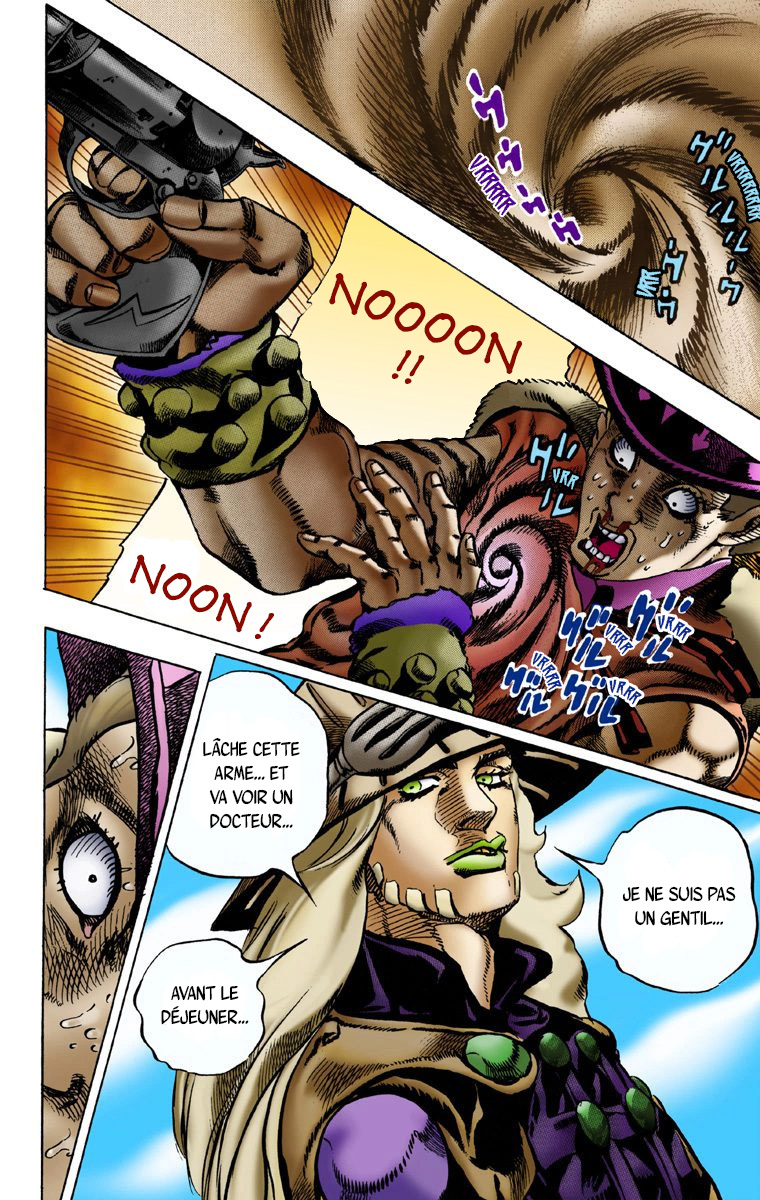 Read JoJo_s Bizarre Adventure Part 7 Steel Ball Run Official Colored FR Manga Online