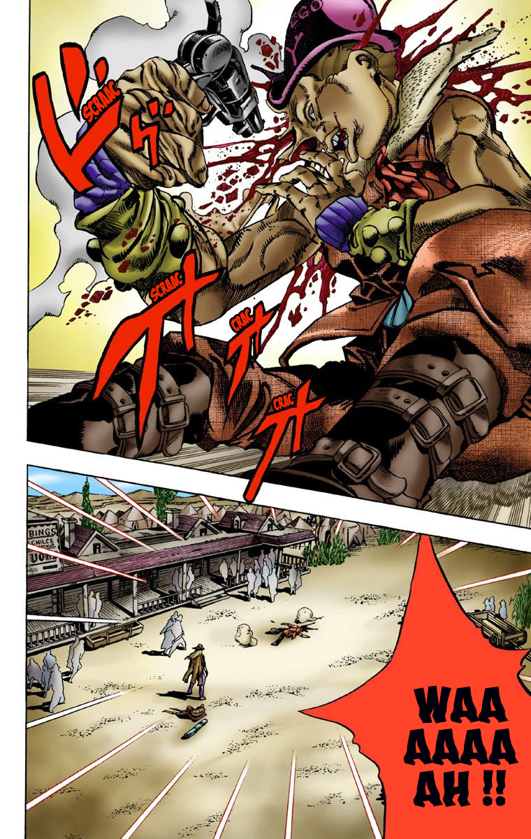 Read JoJo_s Bizarre Adventure Part 7 Steel Ball Run Official Colored FR Manga Online