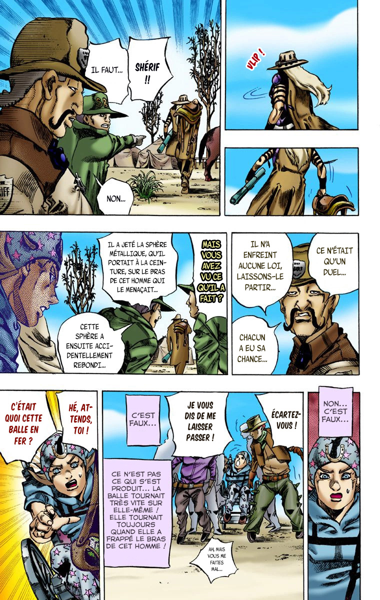 Read JoJo_s Bizarre Adventure Part 7 Steel Ball Run Official Colored FR Manga Online