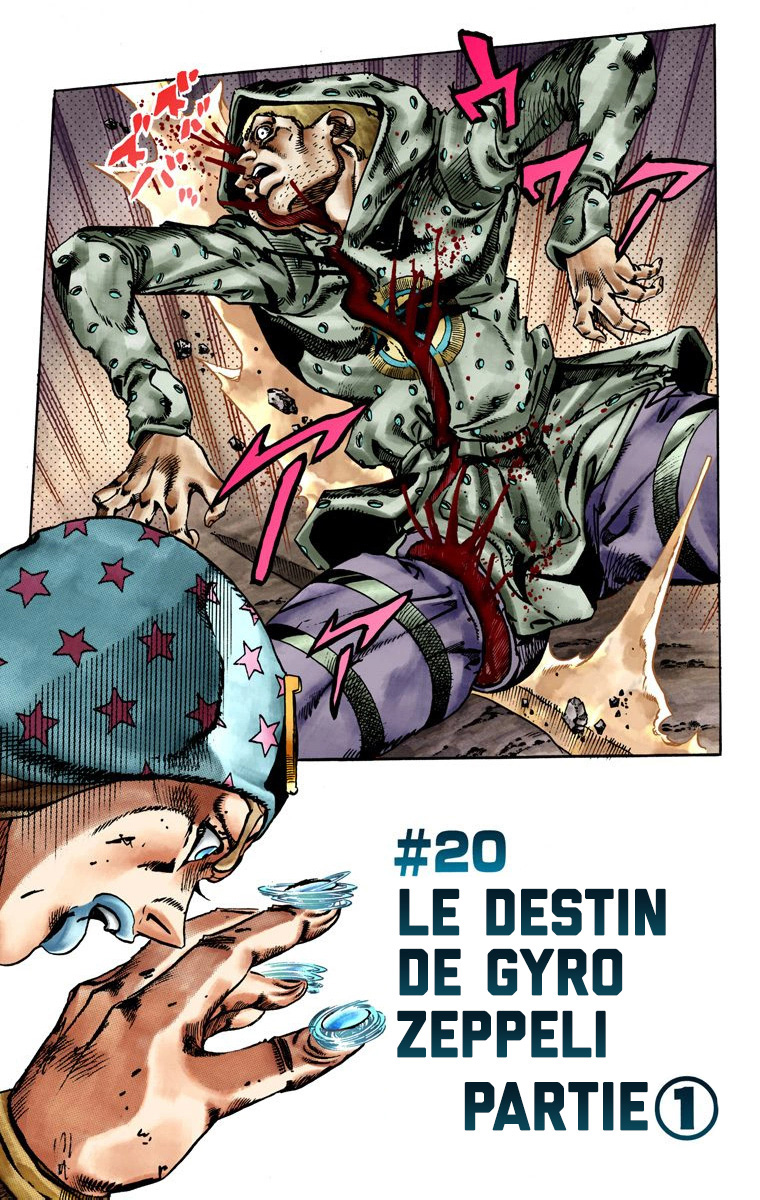 Read JoJo_s Bizarre Adventure Part 7 Steel Ball Run Official Colored FR Manga Online