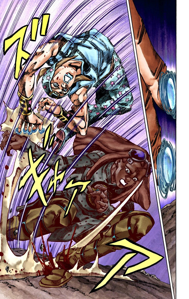 Read JoJo_s Bizarre Adventure Part 7 Steel Ball Run Official Colored FR Manga Online