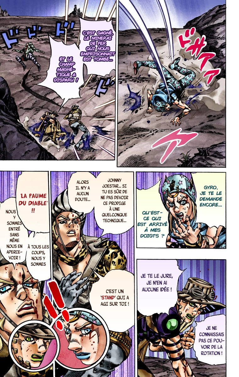 Read JoJo_s Bizarre Adventure Part 7 Steel Ball Run Official Colored FR Manga Online