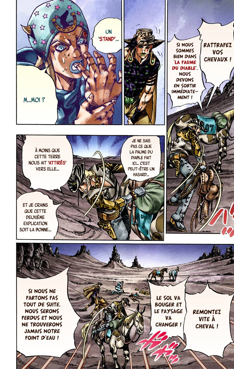 Read JoJo_s Bizarre Adventure Part 7 Steel Ball Run Official Colored FR Manga Online