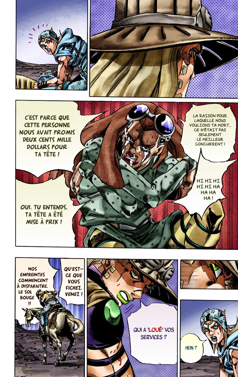 Read JoJo_s Bizarre Adventure Part 7 Steel Ball Run Official Colored FR Manga Online