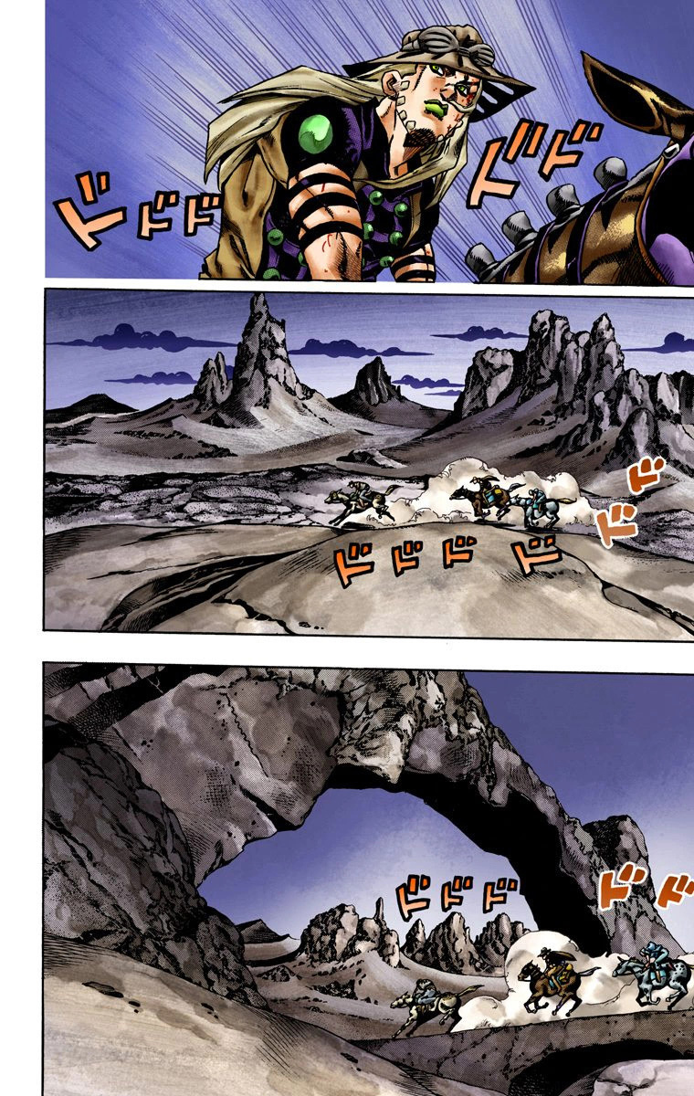 Read JoJo_s Bizarre Adventure Part 7 Steel Ball Run Official Colored FR Manga Online