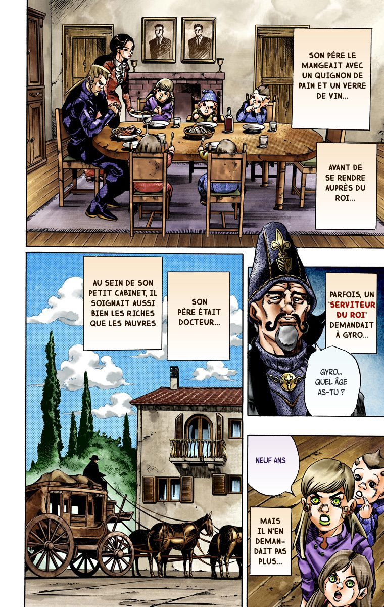 Read JoJo_s Bizarre Adventure Part 7 Steel Ball Run Official Colored FR Manga Online