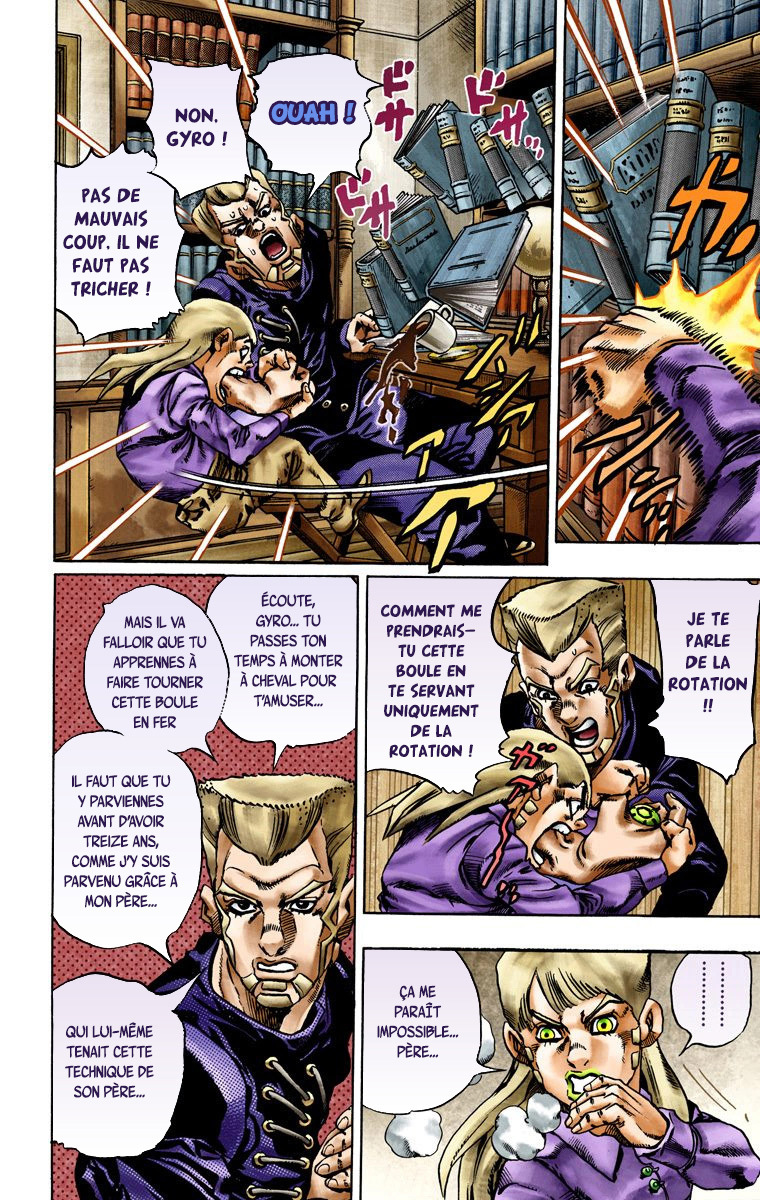 Read JoJo_s Bizarre Adventure Part 7 Steel Ball Run Official Colored FR Manga Online