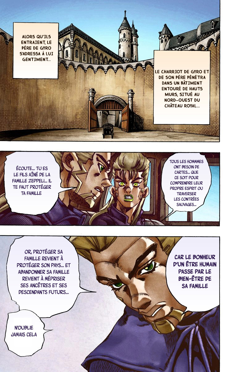 Read JoJo_s Bizarre Adventure Part 7 Steel Ball Run Official Colored FR Manga Online