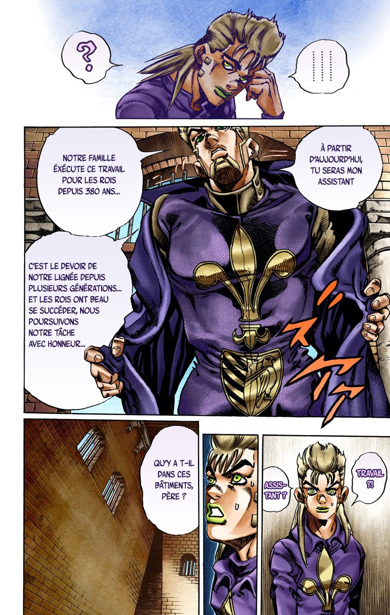 Read JoJo_s Bizarre Adventure Part 7 Steel Ball Run Official Colored FR Manga Online
