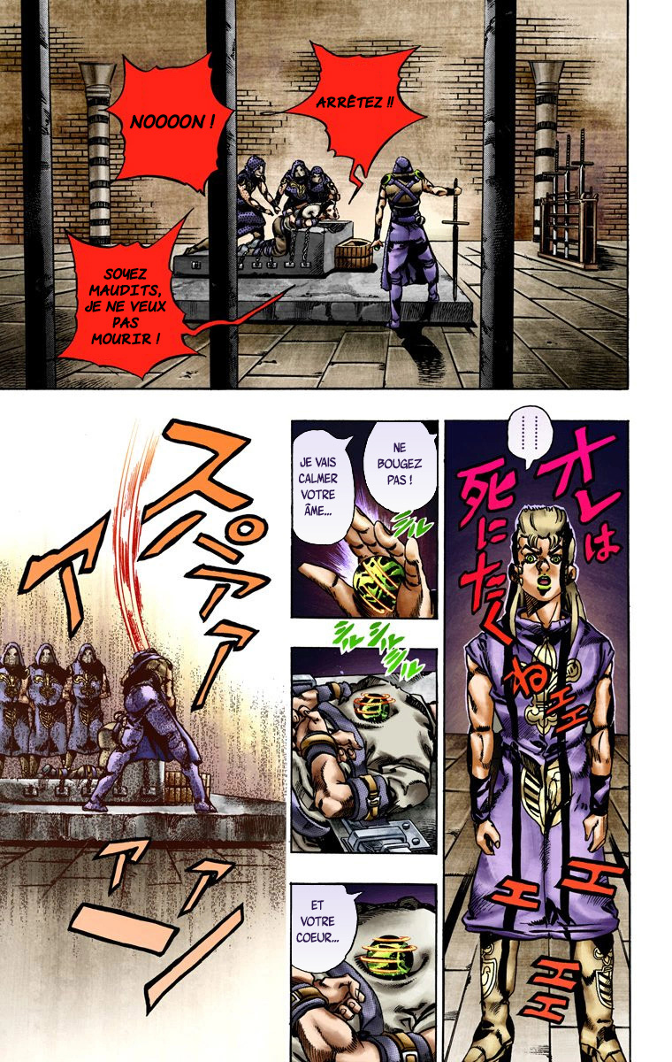 Read JoJo_s Bizarre Adventure Part 7 Steel Ball Run Official Colored FR Manga Online