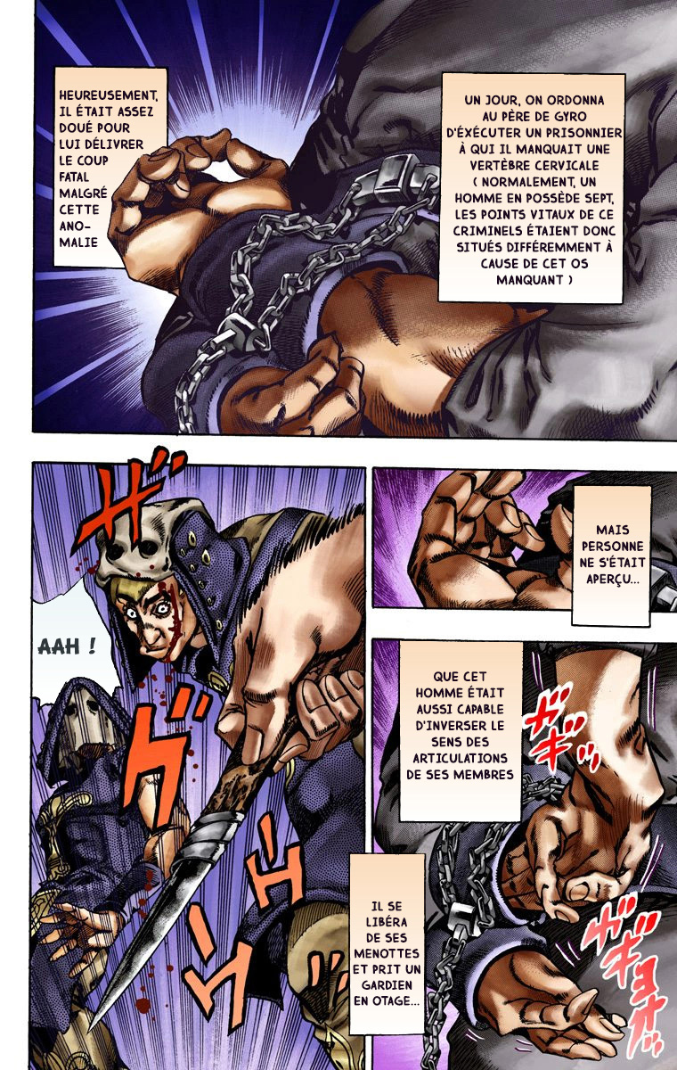 Read JoJo_s Bizarre Adventure Part 7 Steel Ball Run Official Colored FR Manga Online