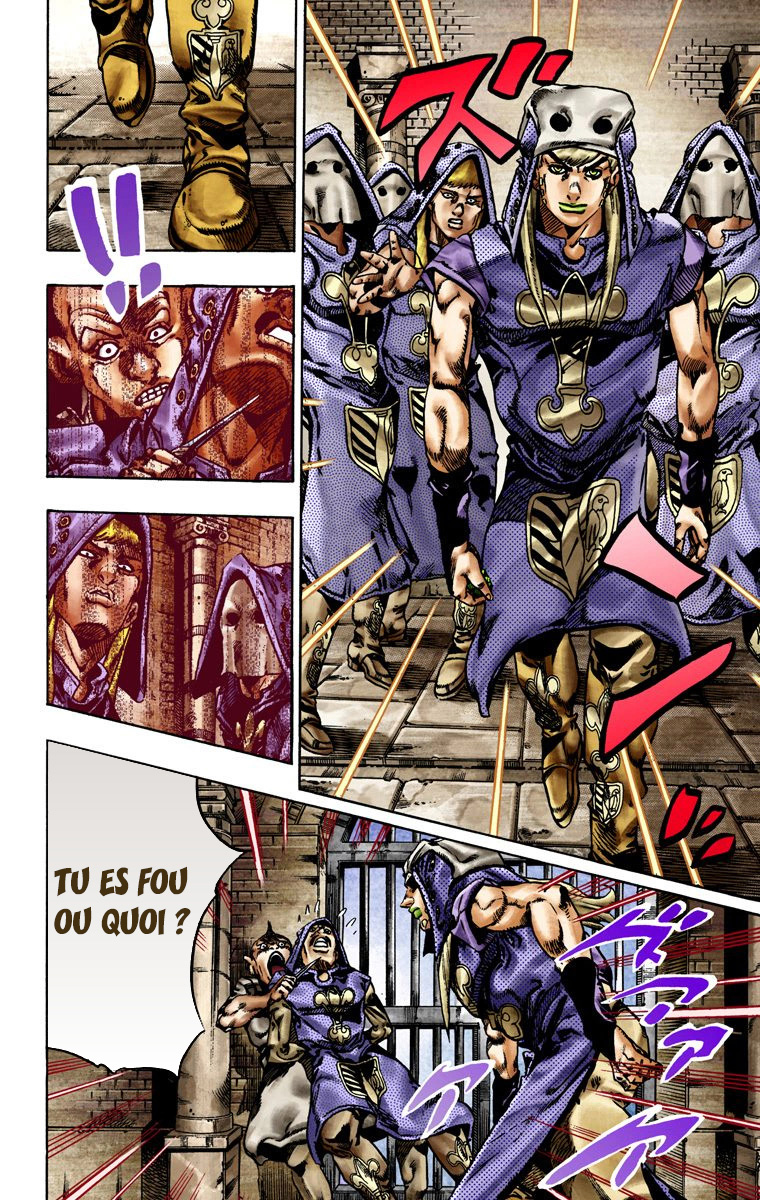 Read JoJo_s Bizarre Adventure Part 7 Steel Ball Run Official Colored FR Manga Online