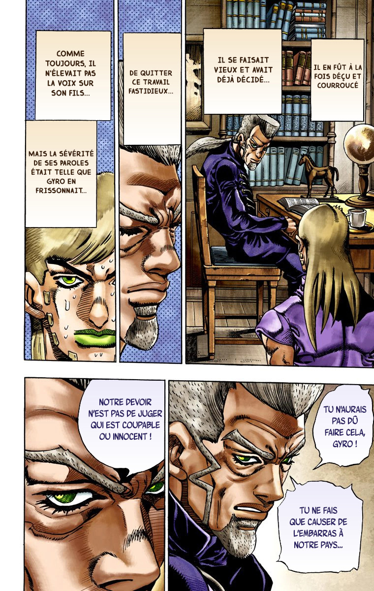Read JoJo_s Bizarre Adventure Part 7 Steel Ball Run Official Colored FR Manga Online