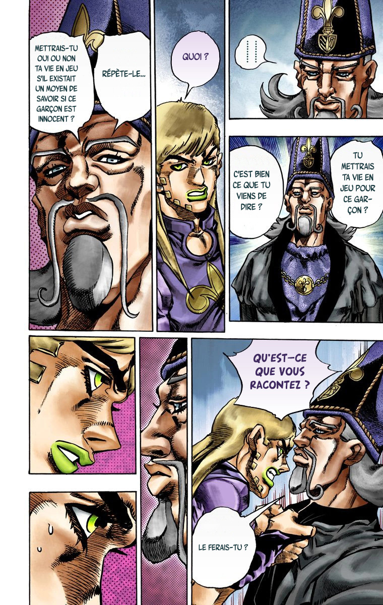 Read JoJo_s Bizarre Adventure Part 7 Steel Ball Run Official Colored FR Manga Online