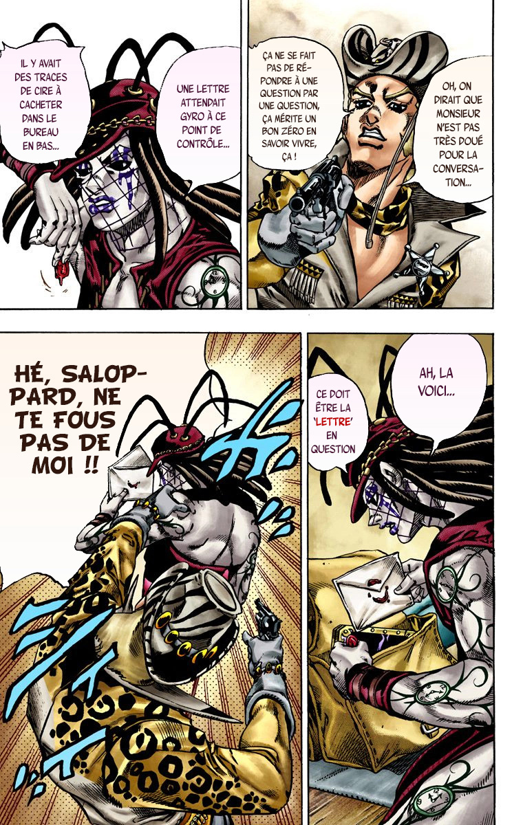 Read JoJo_s Bizarre Adventure Part 7 Steel Ball Run Official Colored FR Manga Online