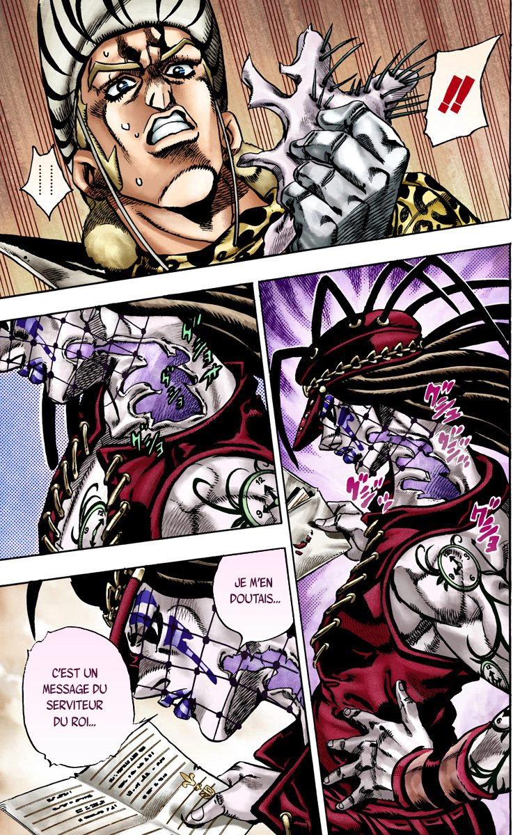 Read JoJo_s Bizarre Adventure Part 7 Steel Ball Run Official Colored FR Manga Online