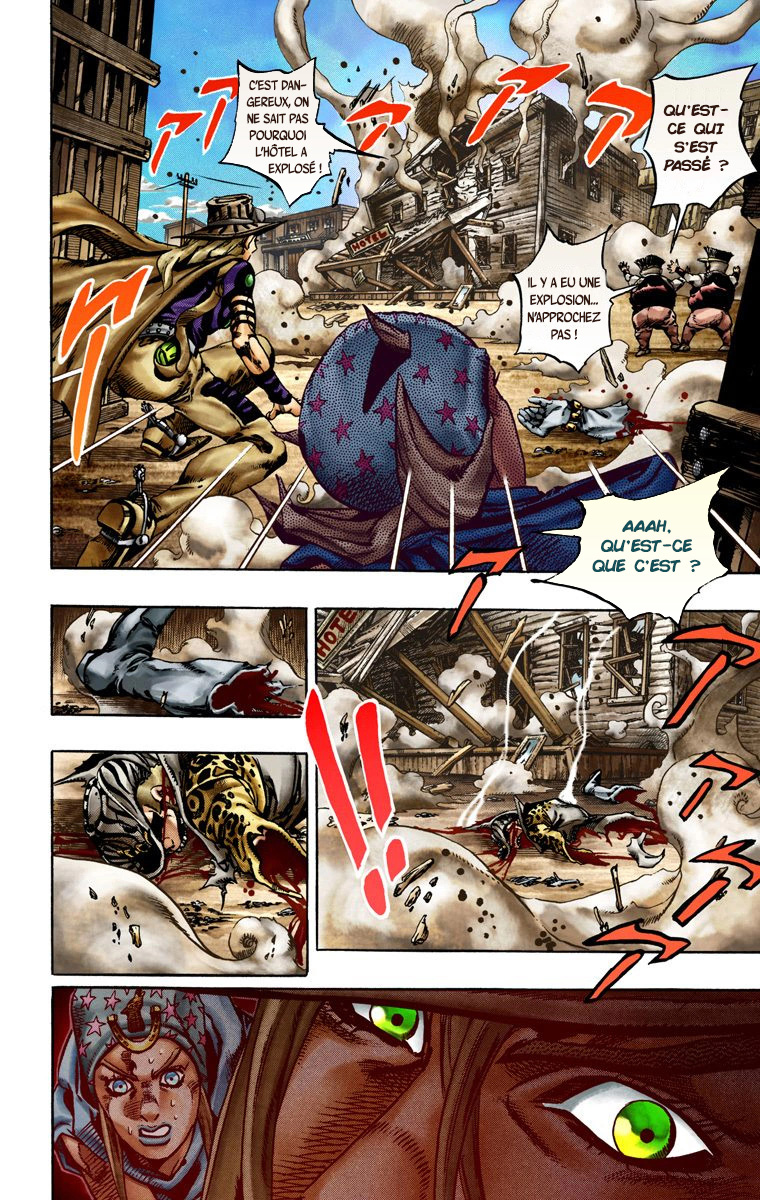 Read JoJo_s Bizarre Adventure Part 7 Steel Ball Run Official Colored FR Manga Online