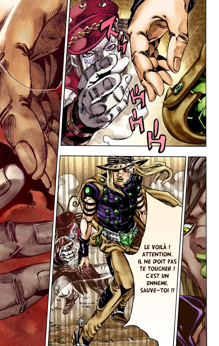 Read JoJo_s Bizarre Adventure Part 7 Steel Ball Run Official Colored FR Manga Online