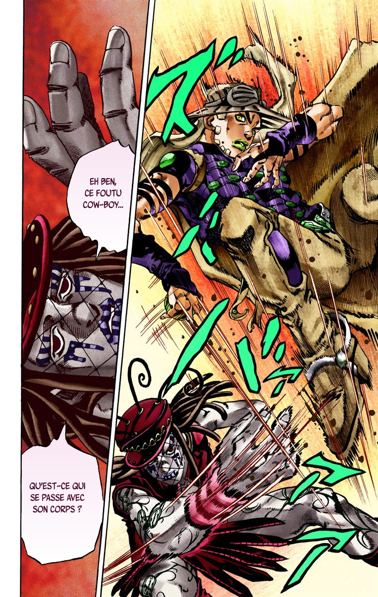 Read JoJo_s Bizarre Adventure Part 7 Steel Ball Run Official Colored FR Manga Online