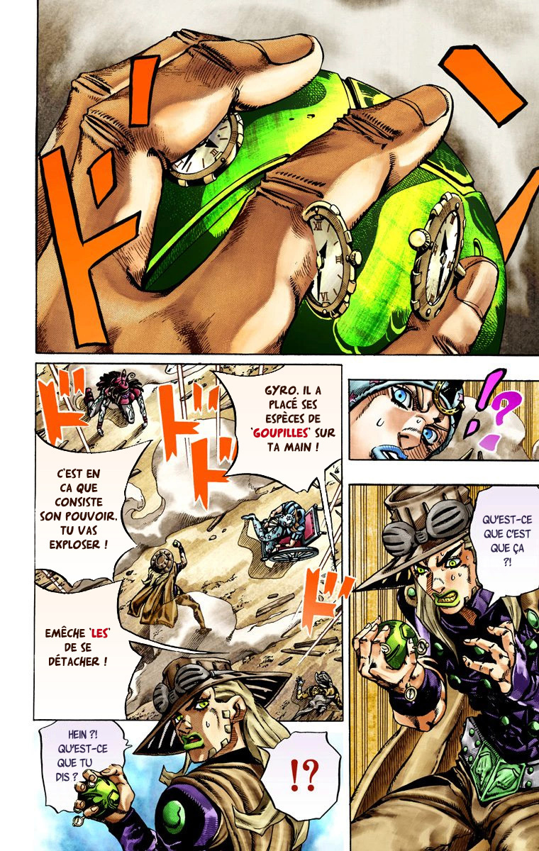 Read JoJo_s Bizarre Adventure Part 7 Steel Ball Run Official Colored FR Manga Online
