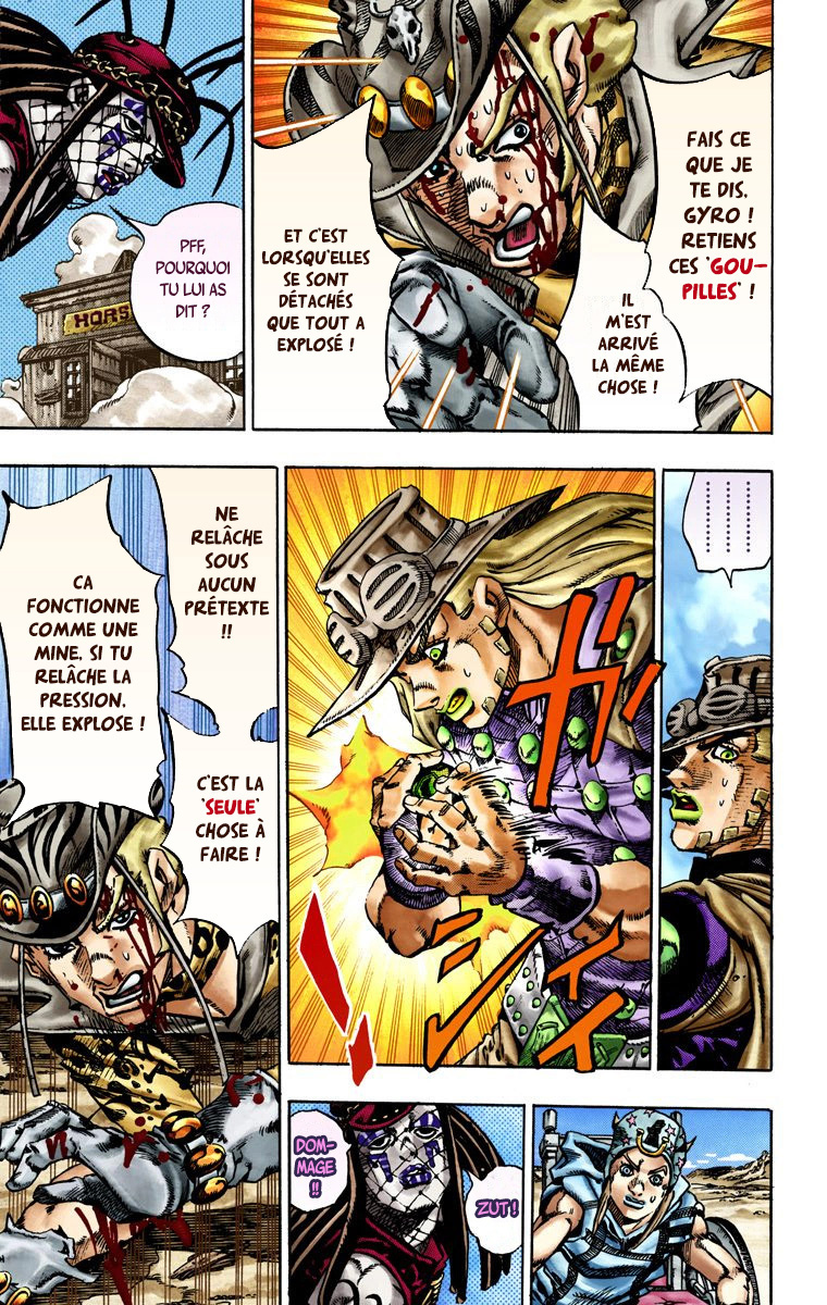 Read JoJo_s Bizarre Adventure Part 7 Steel Ball Run Official Colored FR Manga Online