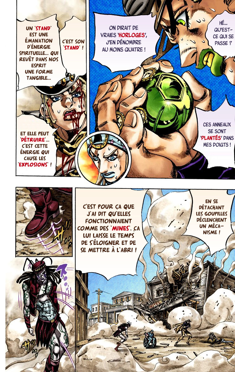 Read JoJo_s Bizarre Adventure Part 7 Steel Ball Run Official Colored FR Manga Online
