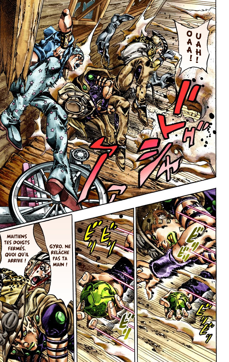Read JoJo_s Bizarre Adventure Part 7 Steel Ball Run Official Colored FR Manga Online