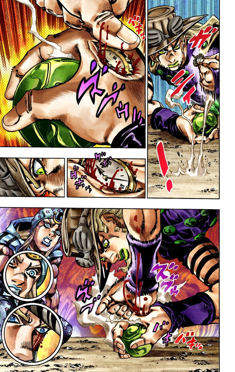 Read JoJo_s Bizarre Adventure Part 7 Steel Ball Run Official Colored FR Manga Online