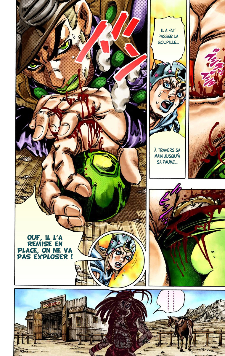 Read JoJo_s Bizarre Adventure Part 7 Steel Ball Run Official Colored FR Manga Online