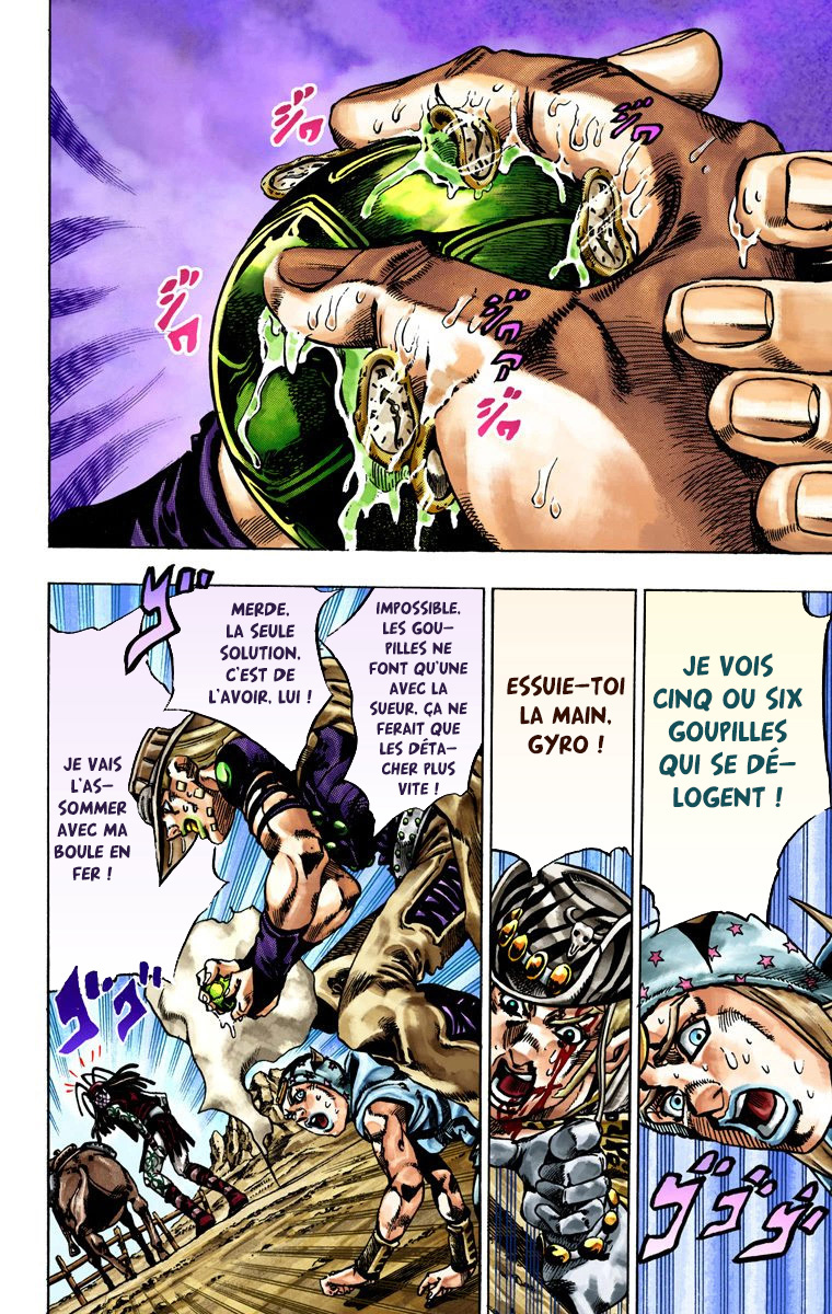 Read JoJo_s Bizarre Adventure Part 7 Steel Ball Run Official Colored FR Manga Online