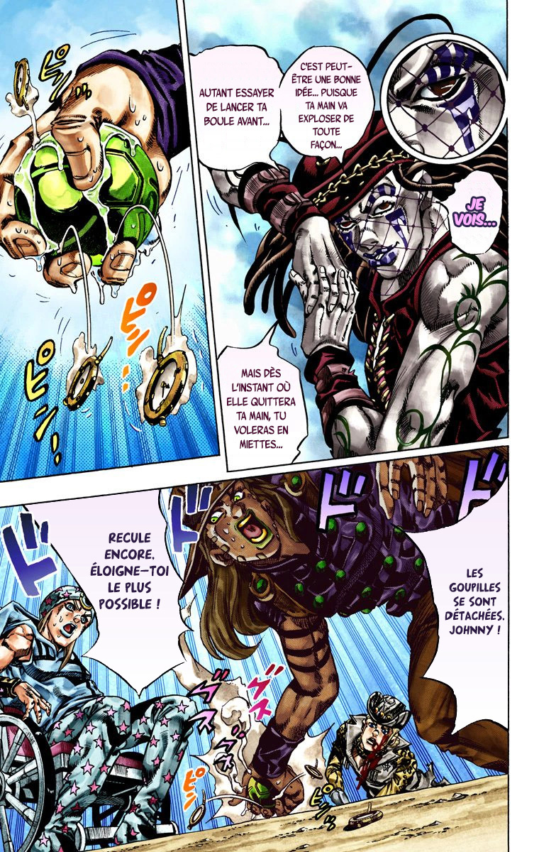 Read JoJo_s Bizarre Adventure Part 7 Steel Ball Run Official Colored FR Manga Online