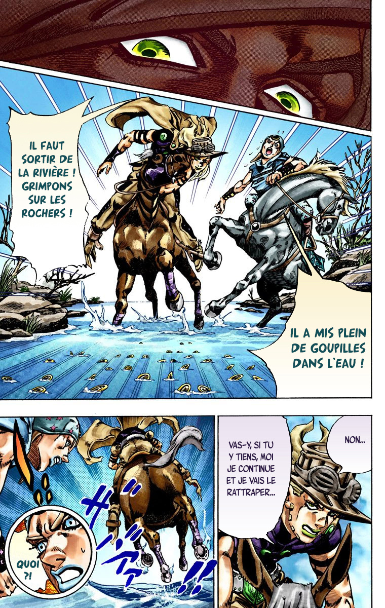 Read JoJo_s Bizarre Adventure Part 7 Steel Ball Run Official Colored FR Manga Online