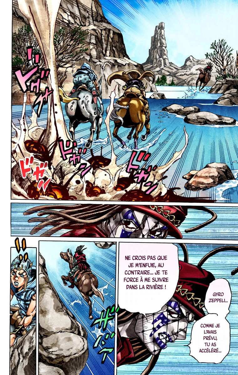 Read JoJo_s Bizarre Adventure Part 7 Steel Ball Run Official Colored FR Manga Online