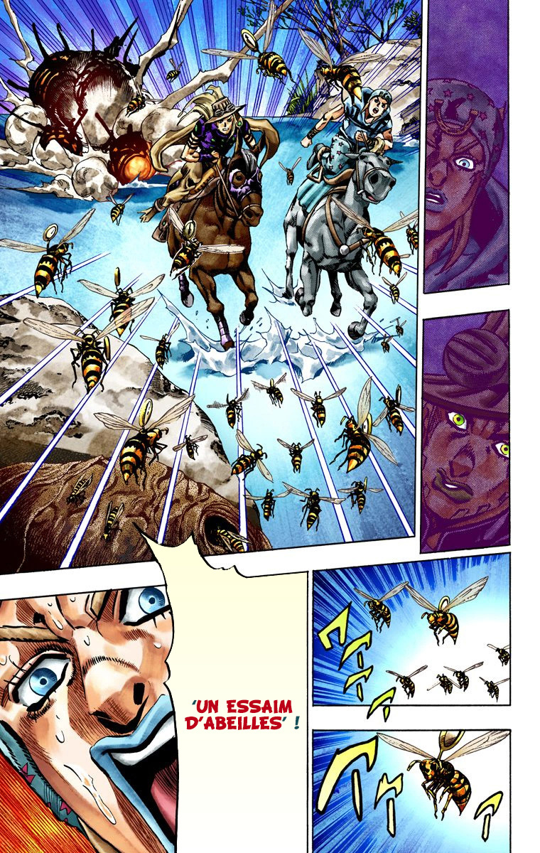 Read JoJo_s Bizarre Adventure Part 7 Steel Ball Run Official Colored FR Manga Online