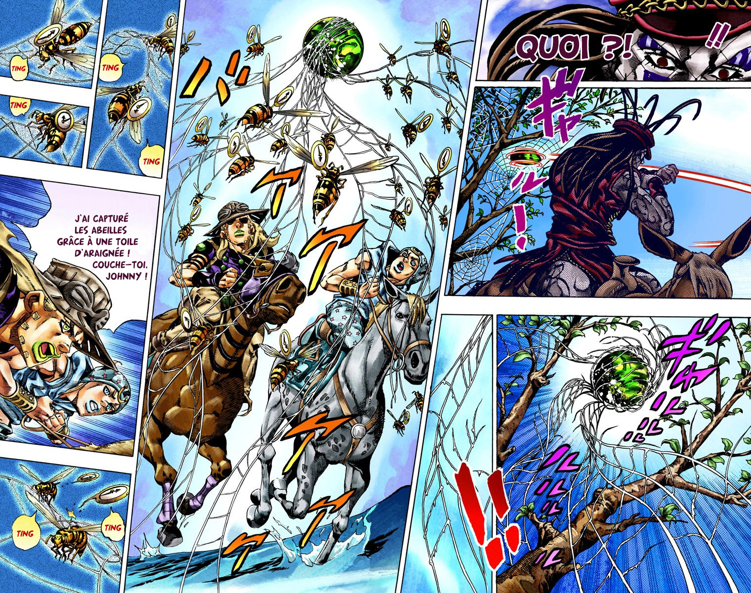 Read JoJo_s Bizarre Adventure Part 7 Steel Ball Run Official Colored FR Manga Online