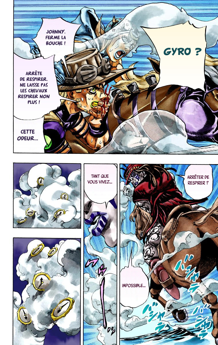 Read JoJo_s Bizarre Adventure Part 7 Steel Ball Run Official Colored FR Manga Online
