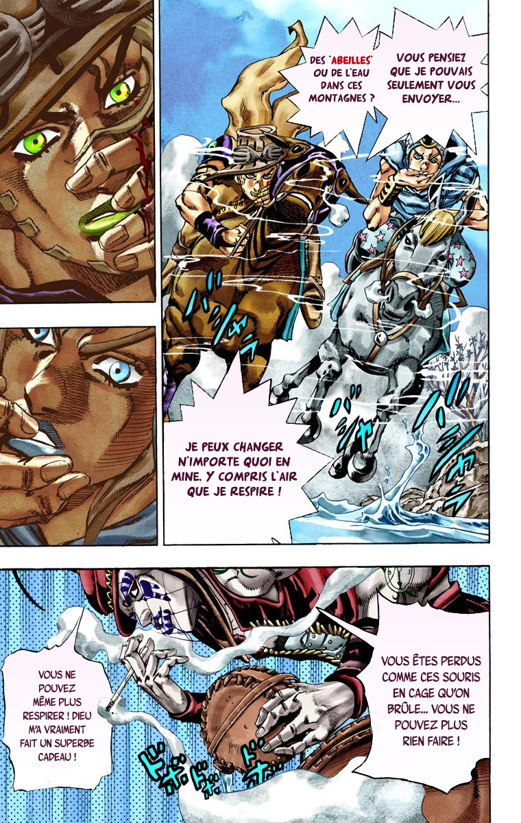 Read JoJo_s Bizarre Adventure Part 7 Steel Ball Run Official Colored FR Manga Online