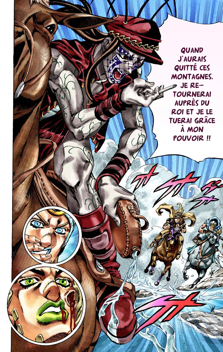 Read JoJo_s Bizarre Adventure Part 7 Steel Ball Run Official Colored FR Manga Online
