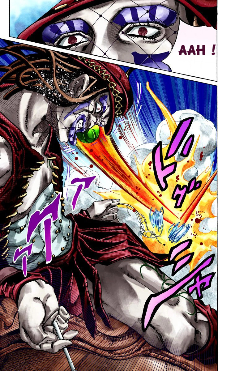 Read JoJo_s Bizarre Adventure Part 7 Steel Ball Run Official Colored FR Manga Online