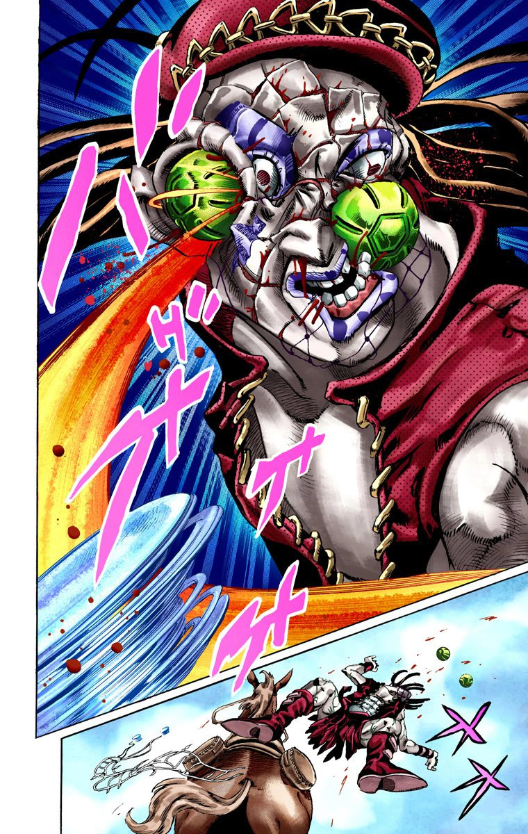 Read JoJo_s Bizarre Adventure Part 7 Steel Ball Run Official Colored FR Manga Online