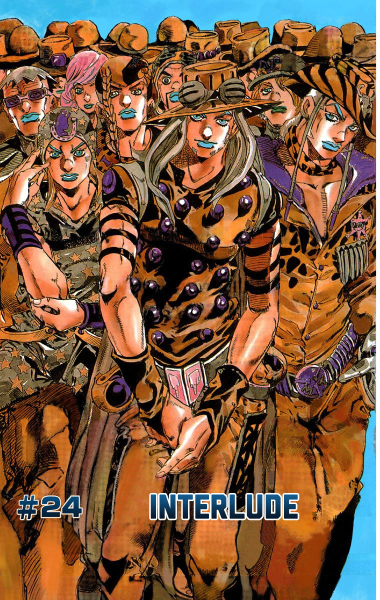 Read JoJo_s Bizarre Adventure Part 7 Steel Ball Run Official Colored FR Manga Online