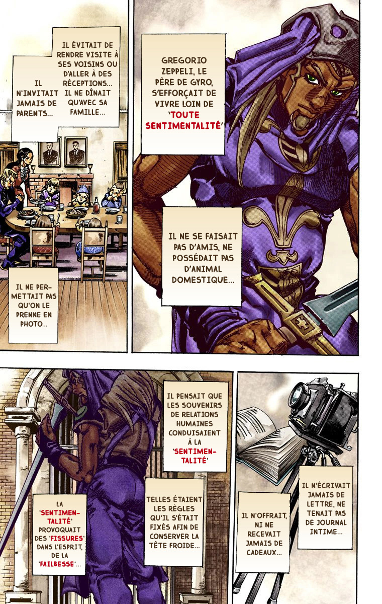 Read JoJo_s Bizarre Adventure Part 7 Steel Ball Run Official Colored FR Manga Online