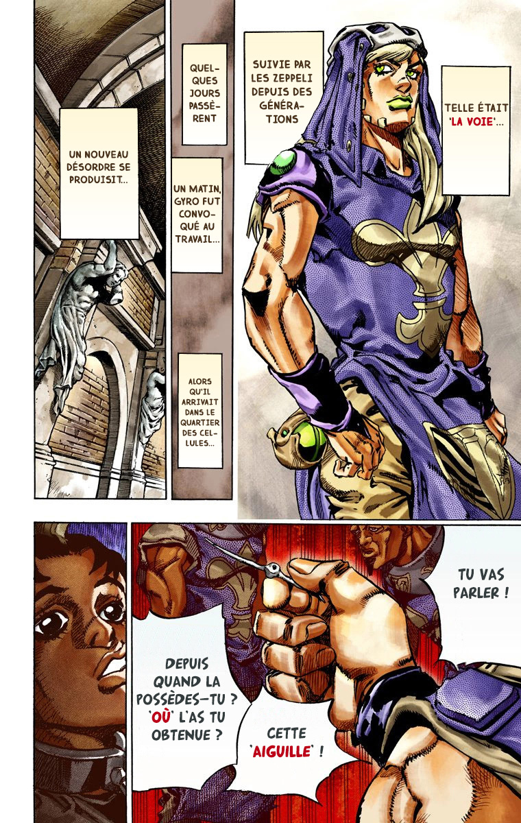 Read JoJo_s Bizarre Adventure Part 7 Steel Ball Run Official Colored FR Manga Online