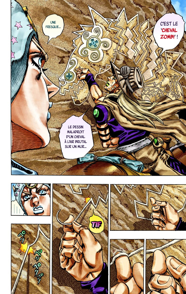 Read JoJo_s Bizarre Adventure Part 7 Steel Ball Run Official Colored FR Manga Online
