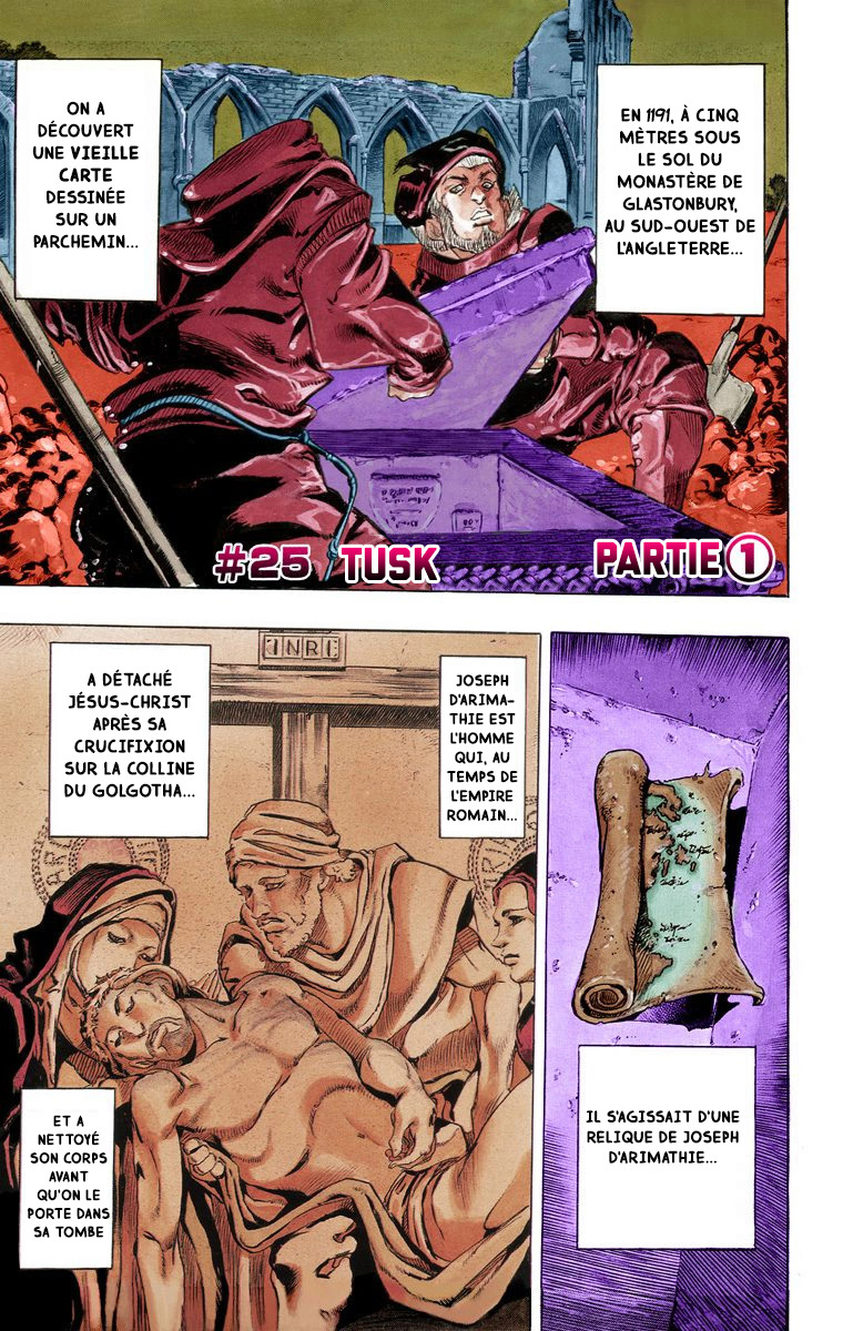 Read JoJo_s Bizarre Adventure Part 7 Steel Ball Run Official Colored FR Manga Online