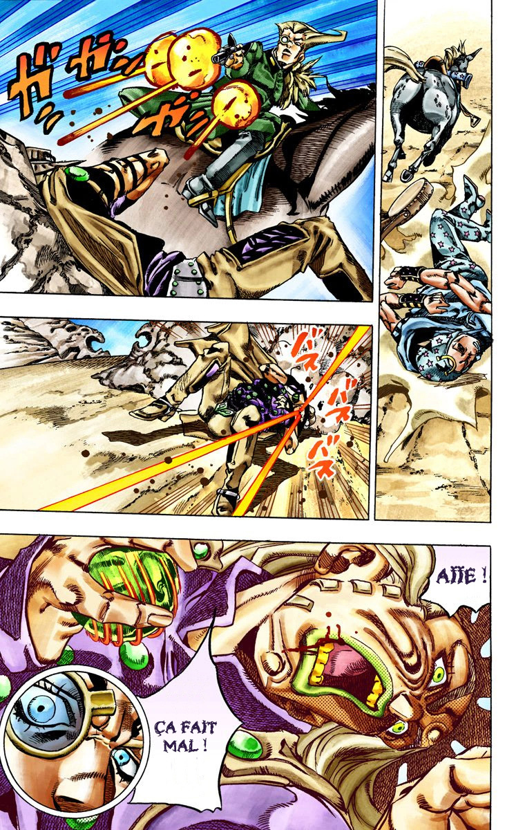 Read JoJo_s Bizarre Adventure Part 7 Steel Ball Run Official Colored FR Manga Online