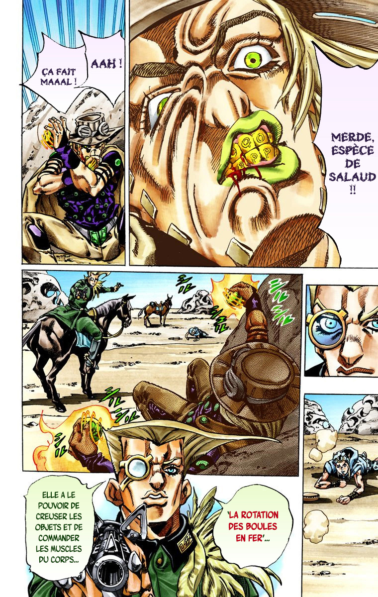 Read JoJo_s Bizarre Adventure Part 7 Steel Ball Run Official Colored FR Manga Online