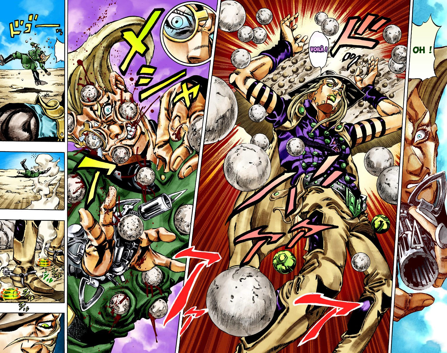 Read JoJo_s Bizarre Adventure Part 7 Steel Ball Run Official Colored FR Manga Online