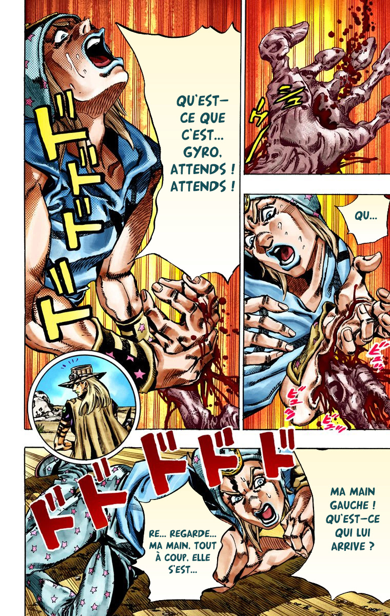 Read JoJo_s Bizarre Adventure Part 7 Steel Ball Run Official Colored FR Manga Online