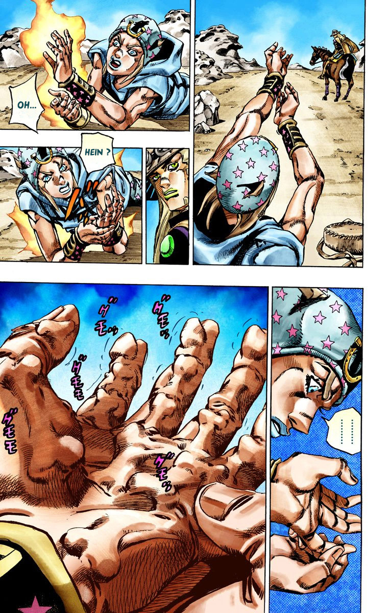 Read JoJo_s Bizarre Adventure Part 7 Steel Ball Run Official Colored FR Manga Online